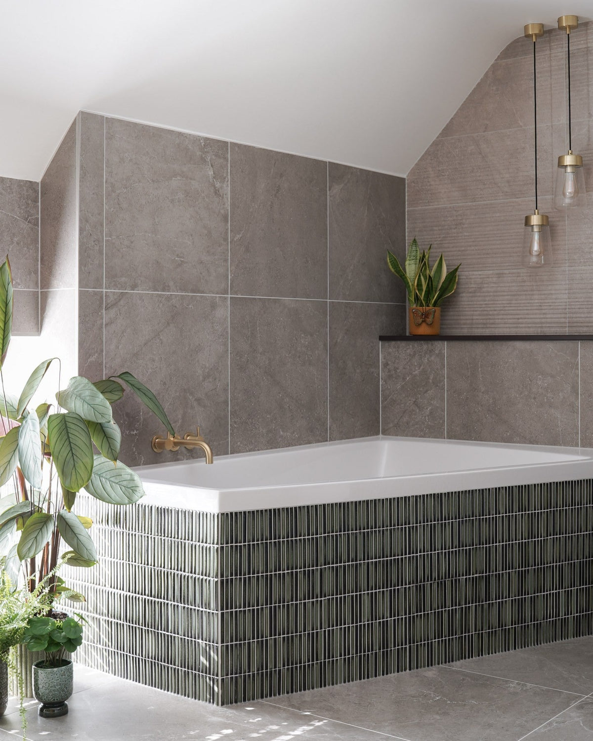 Ca’ Pietra Bamboo Lustre Porcelain Mosaic Forest — official gallery image 5