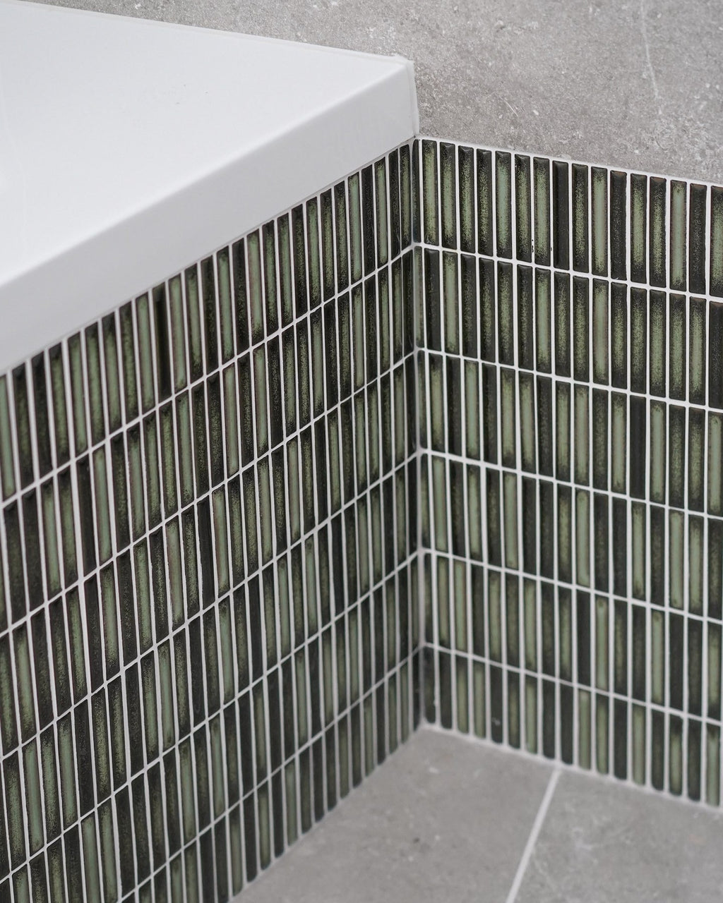 Ca’ Pietra Bamboo Lustre Porcelain Mosaic Forest — official gallery image 6