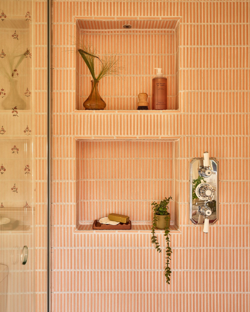 Ca’ Pietra Bamboo Porcelain Mosaic Blush — official gallery image 3