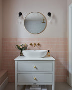 Ca’ Pietra Bamboo Porcelain Mosaic Blush — official gallery image 8