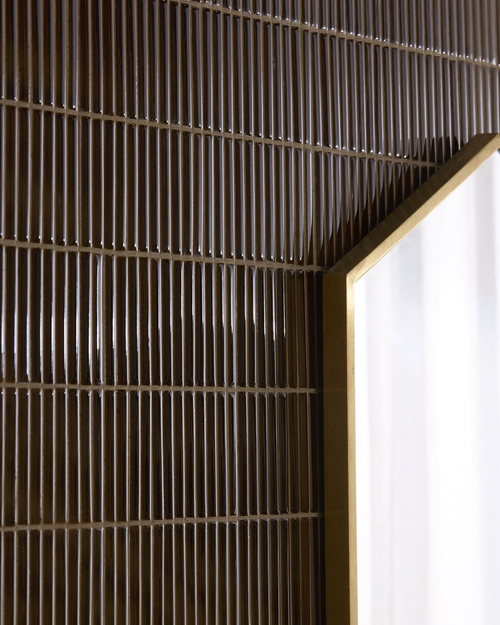Ca’ Pietra Bamboo Porcelain Mosaic Caramel — official gallery image 8