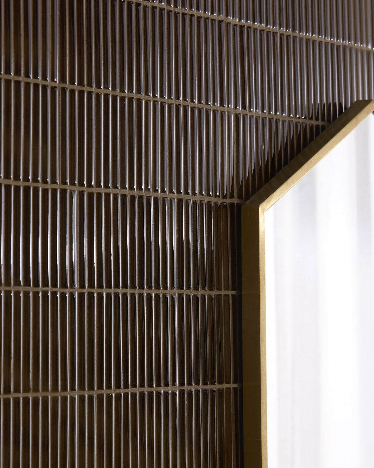 Ca’ Pietra Bamboo Porcelain Mosaic Caramel — official gallery image 8