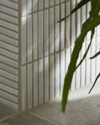 Ca’ Pietra Bamboo Porcelain Mosaic Vintage White — official gallery image 6