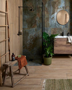 Ca’ Pietra Beach Hut Fluted Porcelain Caramel — official gallery image 3