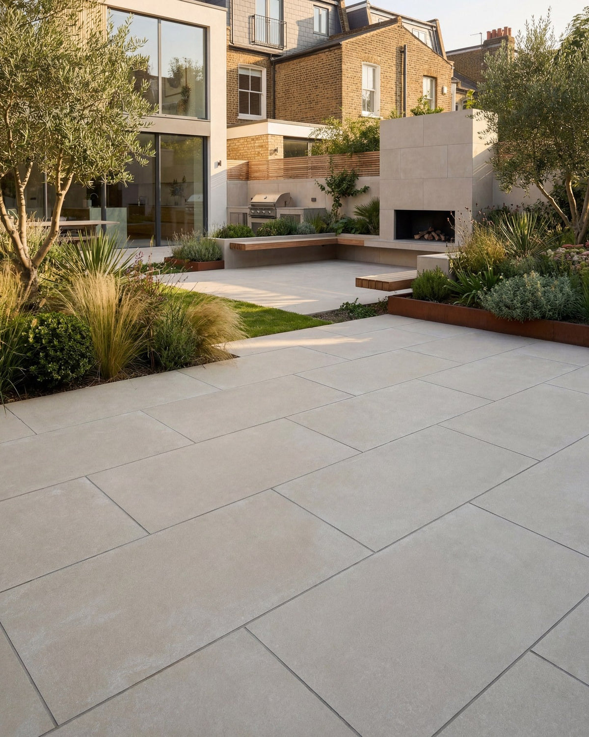 Ca’ Pietra Béton Chic Porcelain Paving Textured — official gallery image 3
