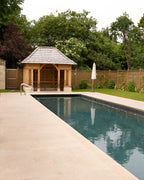 Ca’ Pietra Buscot Limestone Etched Bullnose Coping — official gallery image 4