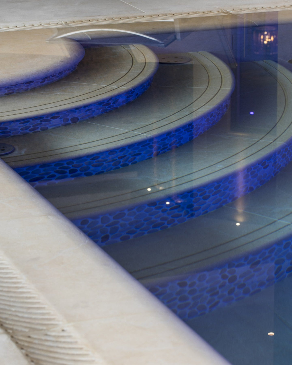 Ca’ Pietra Buscot Limestone Etched Bullnose Coping — official gallery image 5