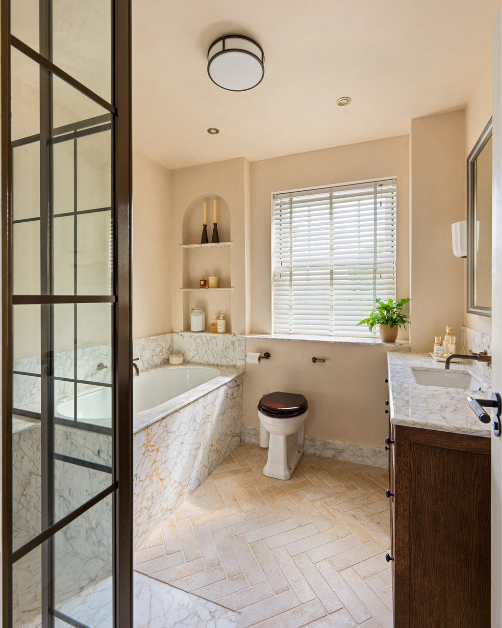 Ca’ Pietra Buscot Limestone Parquet Tumbled & Etched Finish — official gallery image 10