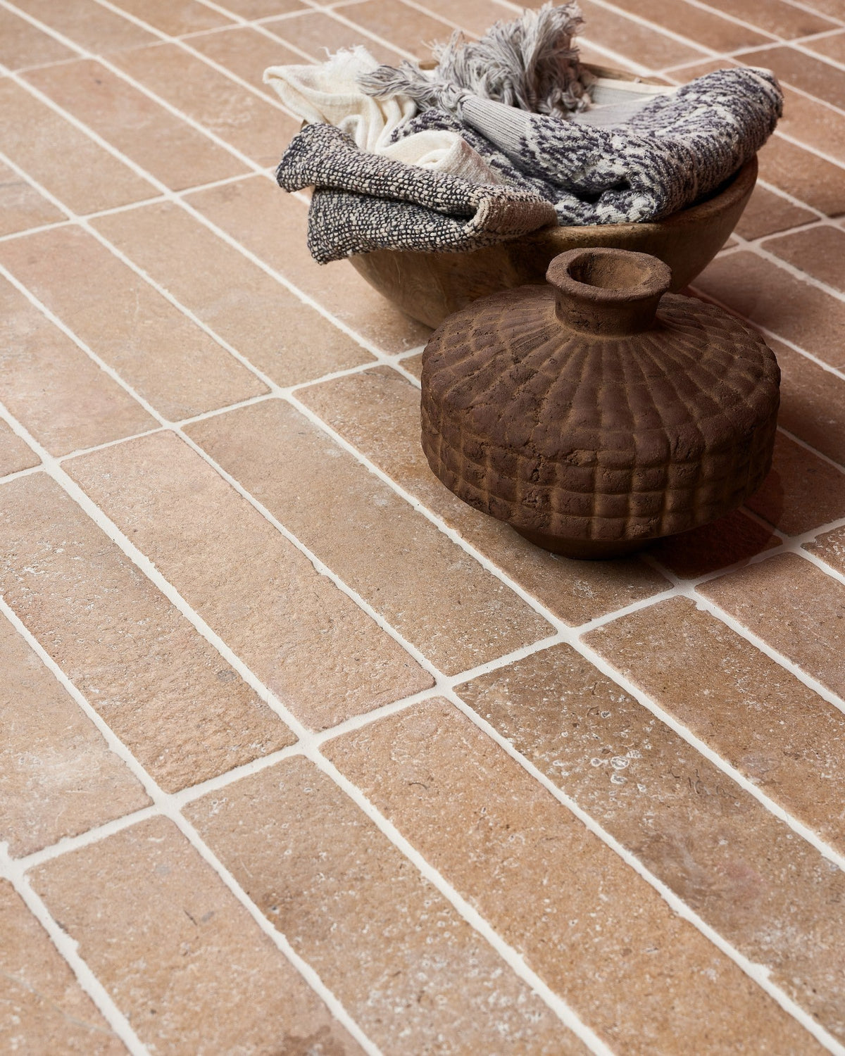 Ca’ Pietra Buscot Limestone Parquet Tumbled & Etched Finish — official gallery image 12