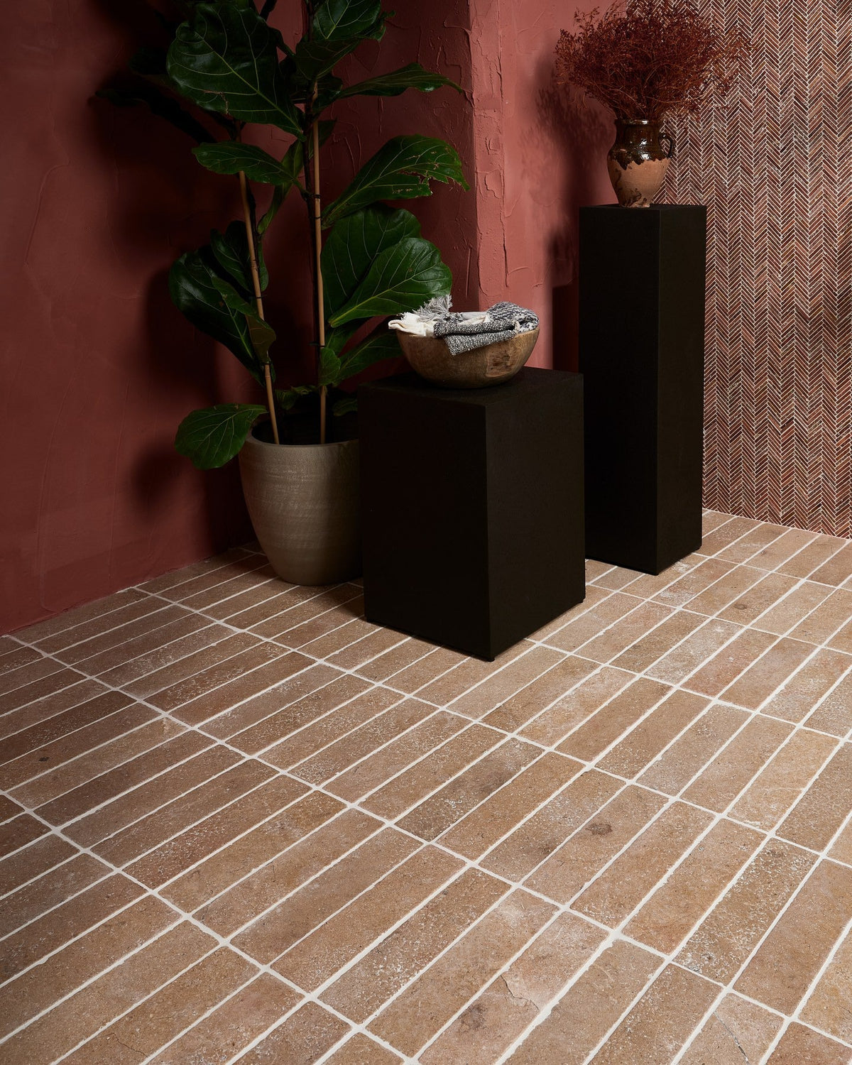 Ca’ Pietra Buscot Limestone Parquet Tumbled & Etched Finish — official gallery image 13