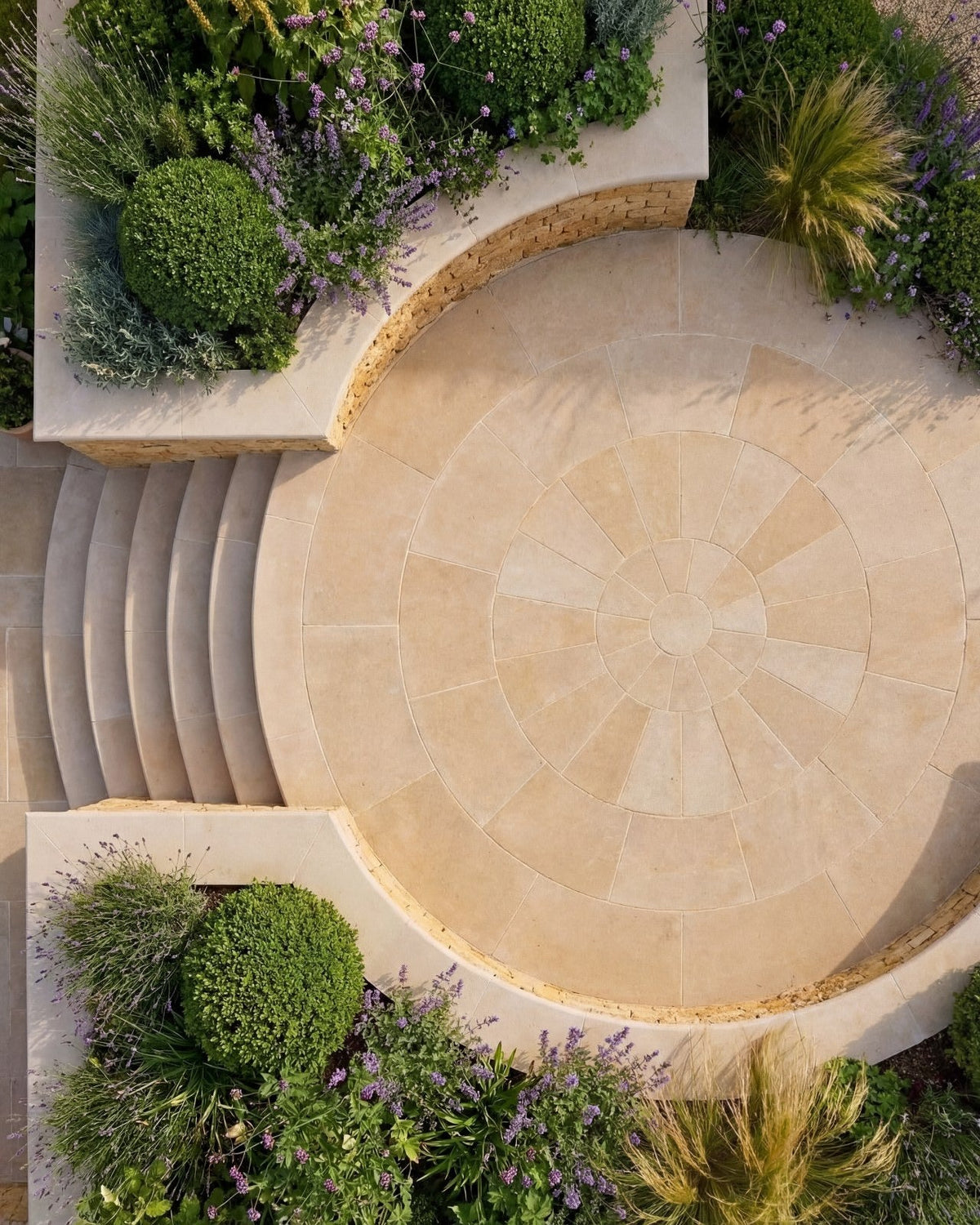 Ca’ Pietra Buscot Limestone Paving Tumbled & Etched Finish — official gallery image 9