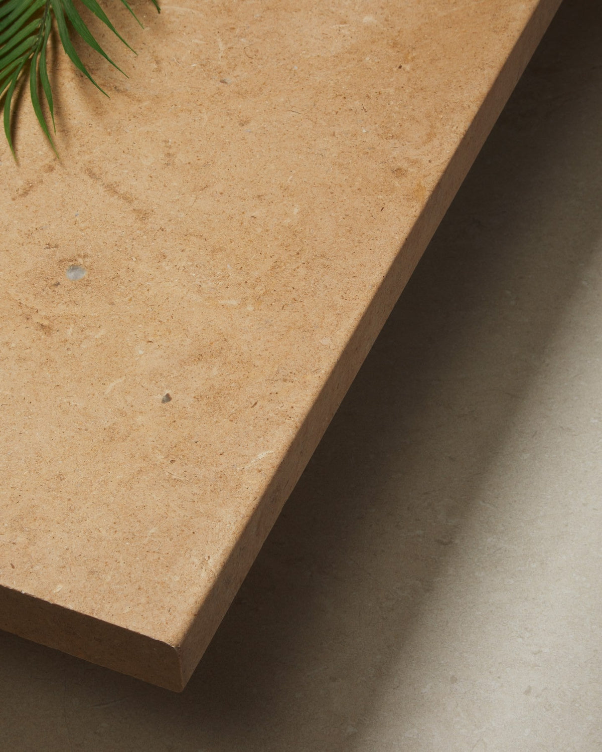 Ca’ Pietra Buscot Limestone Tumbled & Etched Double Pencil Coping — official gallery image 1