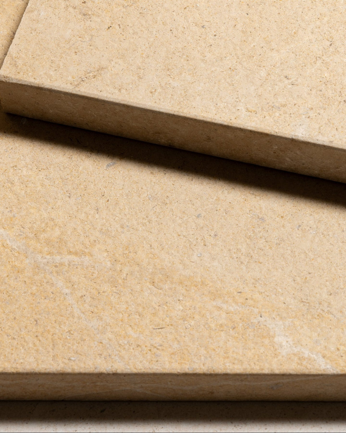 Ca’ Pietra Buscot Limestone Tumbled & Etched Double Pencil Coping — official gallery image 2