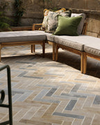 Ca’ Pietra Castilan Limestone Parquet Tumbled — official gallery image 3