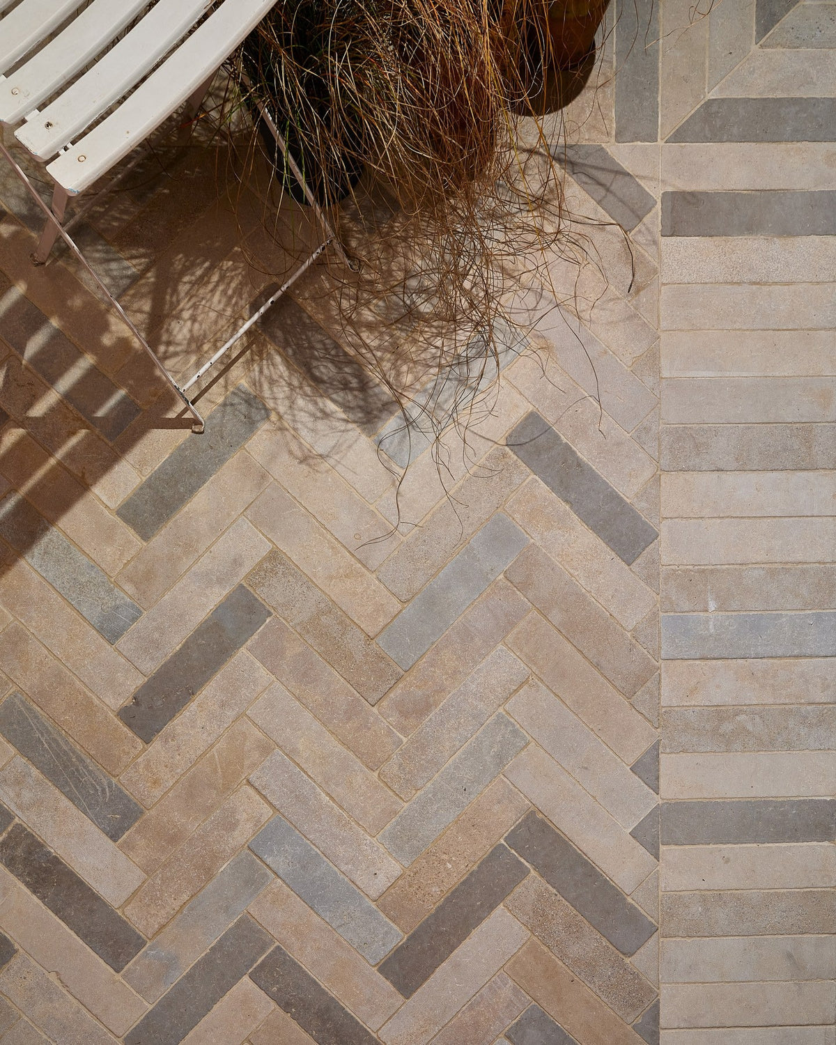 Ca’ Pietra Castilan Limestone Parquet Tumbled — official gallery image 8