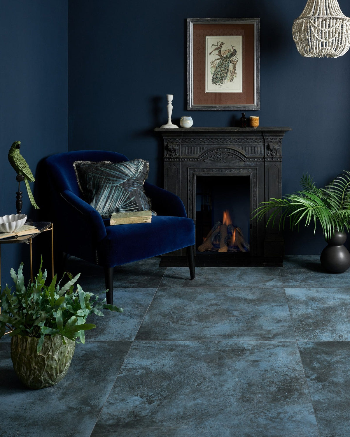 Ca’ Pietra Chemistry Porcelain Denim — official gallery image 1