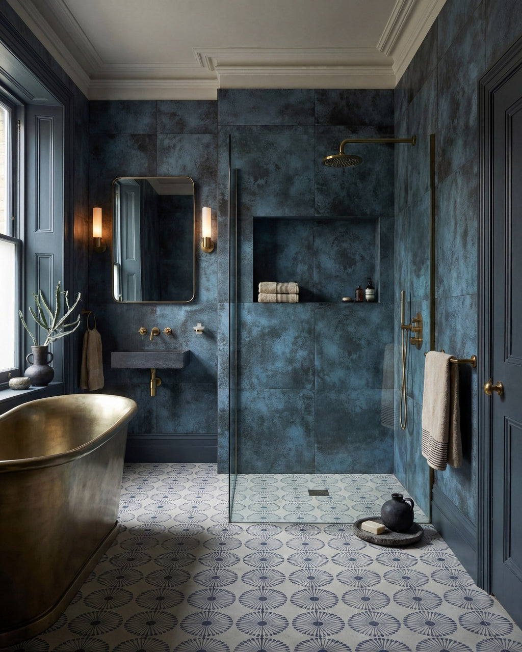 Ca’ Pietra Chemistry Porcelain Denim — official gallery image 3