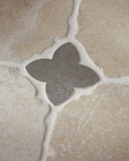 Ca’ Pietra Clover Cabochon Hazlebury Limestone Honed — official gallery image 1