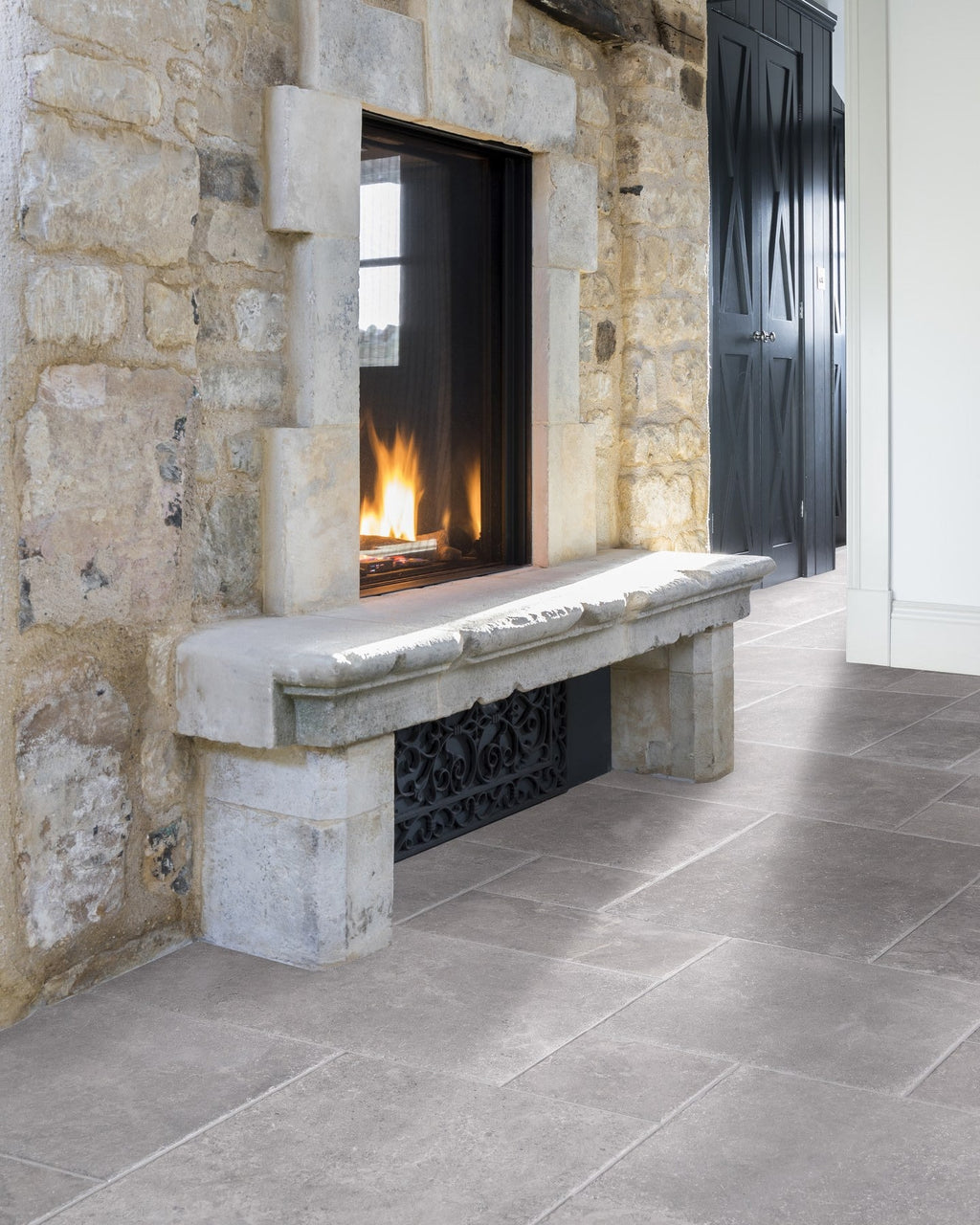 Ca’ Pietra Cotehele Porcelain Grey — official gallery image 1