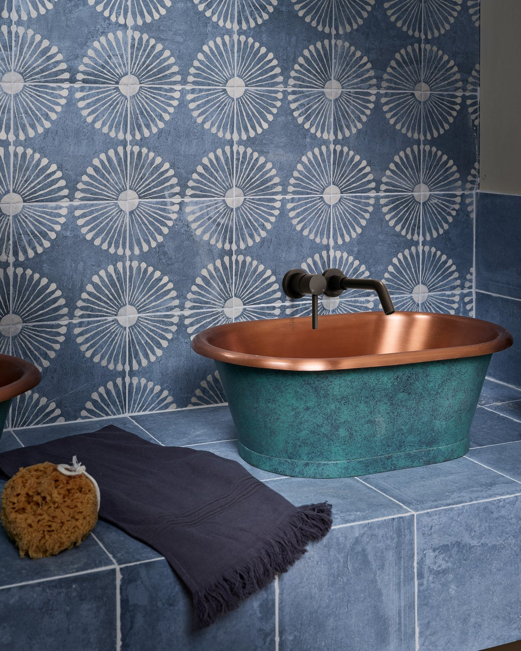 Ca’ Pietra Cuba Porcelain Indigo Field — official gallery image 3