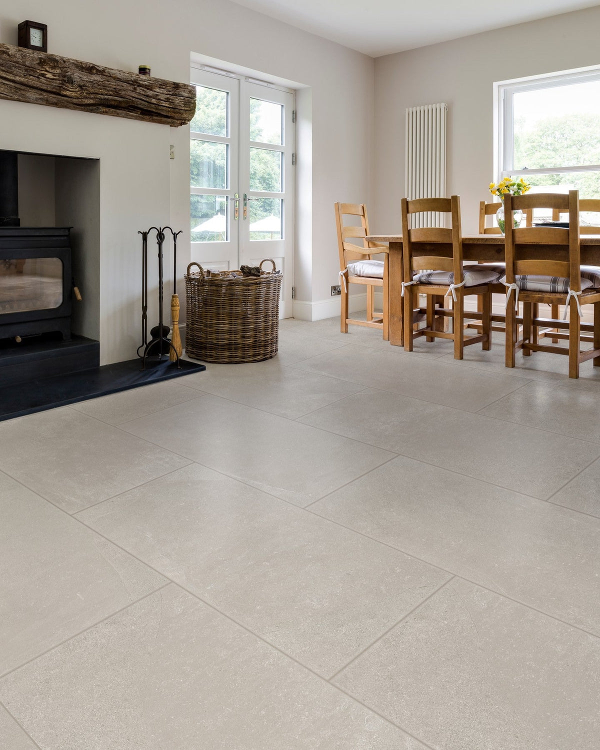 Ca’ Pietra Dorset Porcelain Grey — official gallery image 3