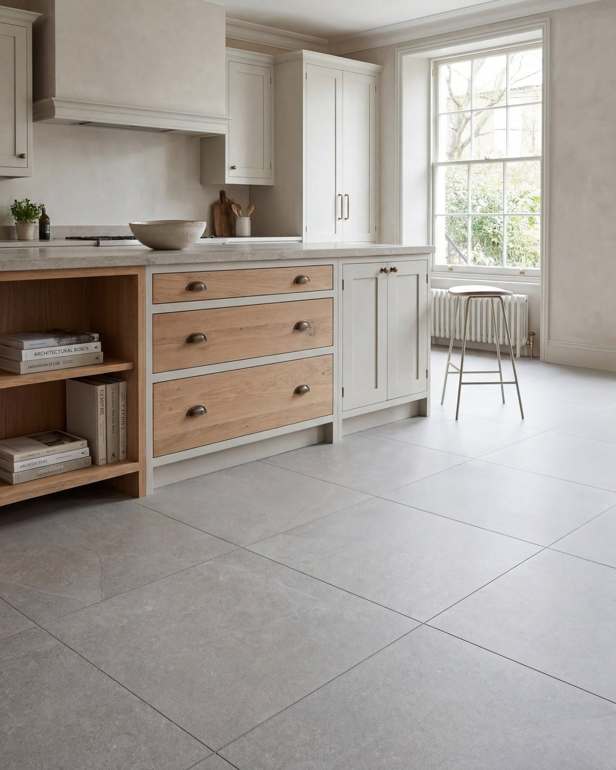 Ca’ Pietra Dorset Porcelain Grey — official gallery image 4