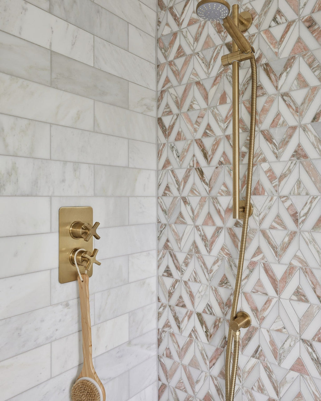 Ca’ Pietra East Java Flamingo Marble Temple Mosaic — official gallery image 4