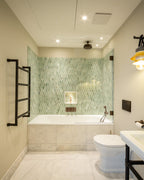 Ca’ Pietra East Java Hummingbird Marble Plume Mosaic — official gallery image 1