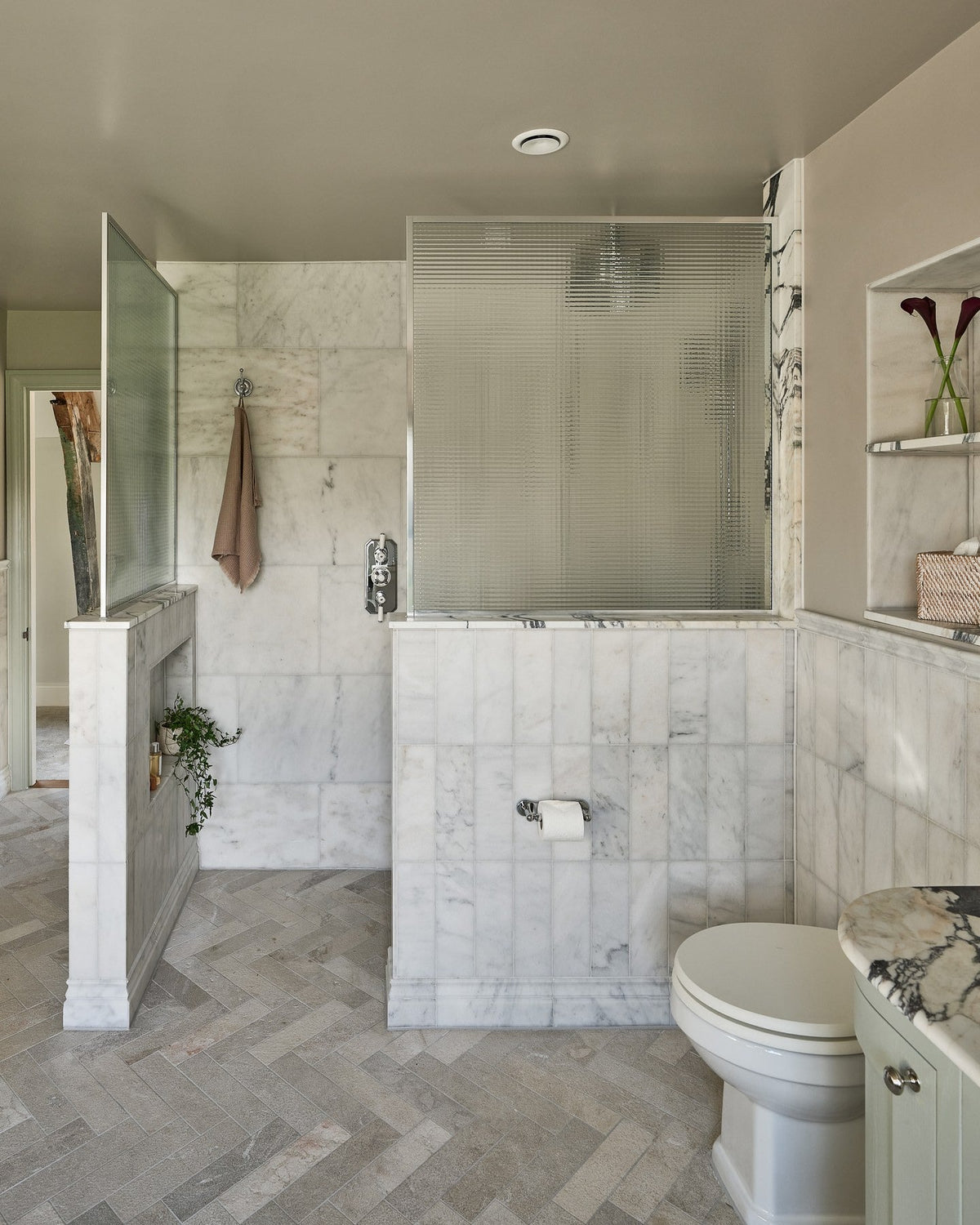 Ca’ Pietra Enki Limestone Parquet Velvet Finish — official gallery image 5