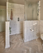 Ca’ Pietra Enki Limestone Parquet Velvet Finish — official gallery image 6