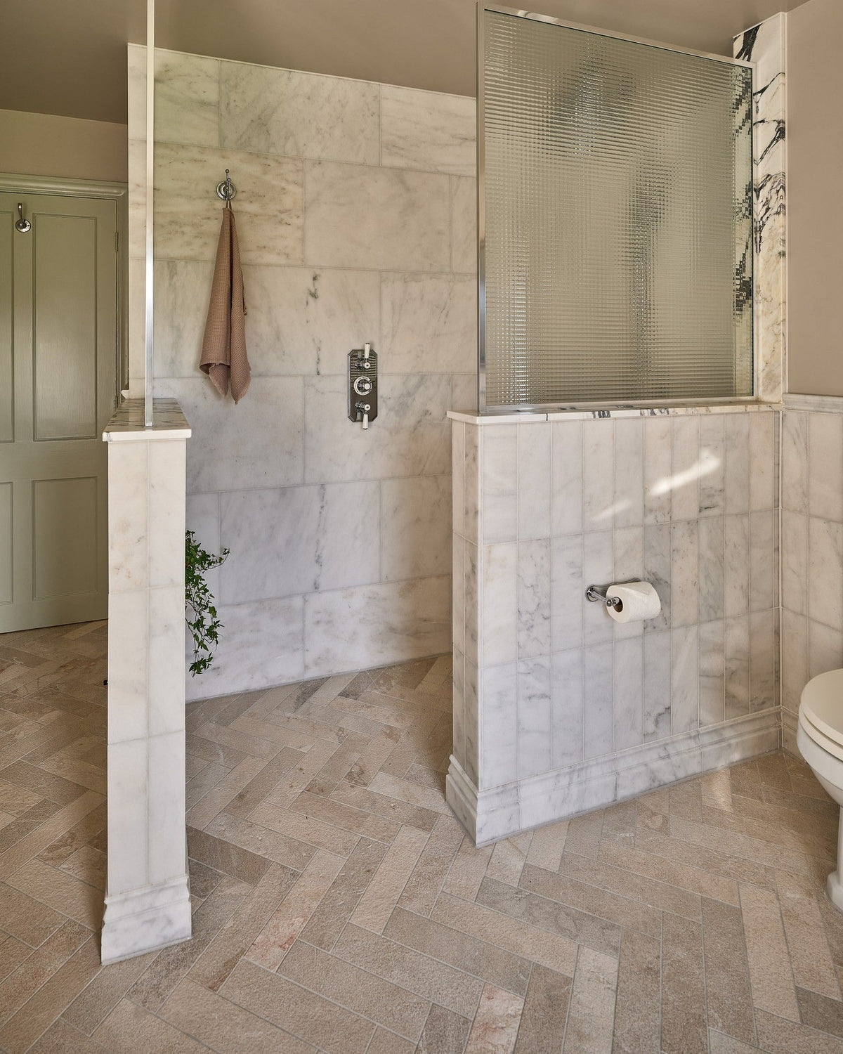 Ca’ Pietra Enki Limestone Parquet Velvet Finish — official gallery image 6