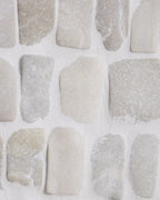 Ca’ Pietra Enso Cobble Mosaic Strip Chalk — official gallery image 4