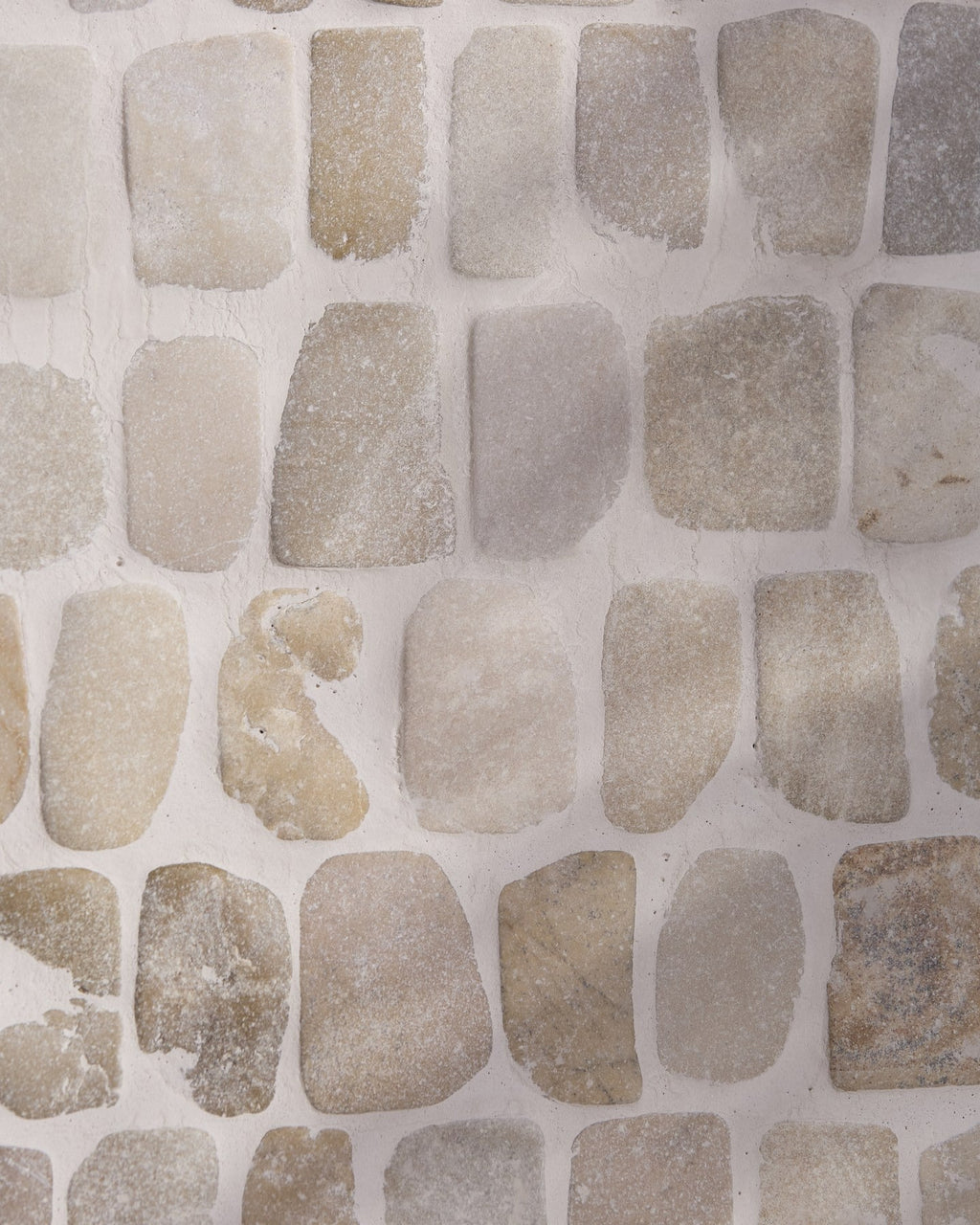 Ca’ Pietra Enso Cobble Mosaic Strip Sand — official gallery image 4