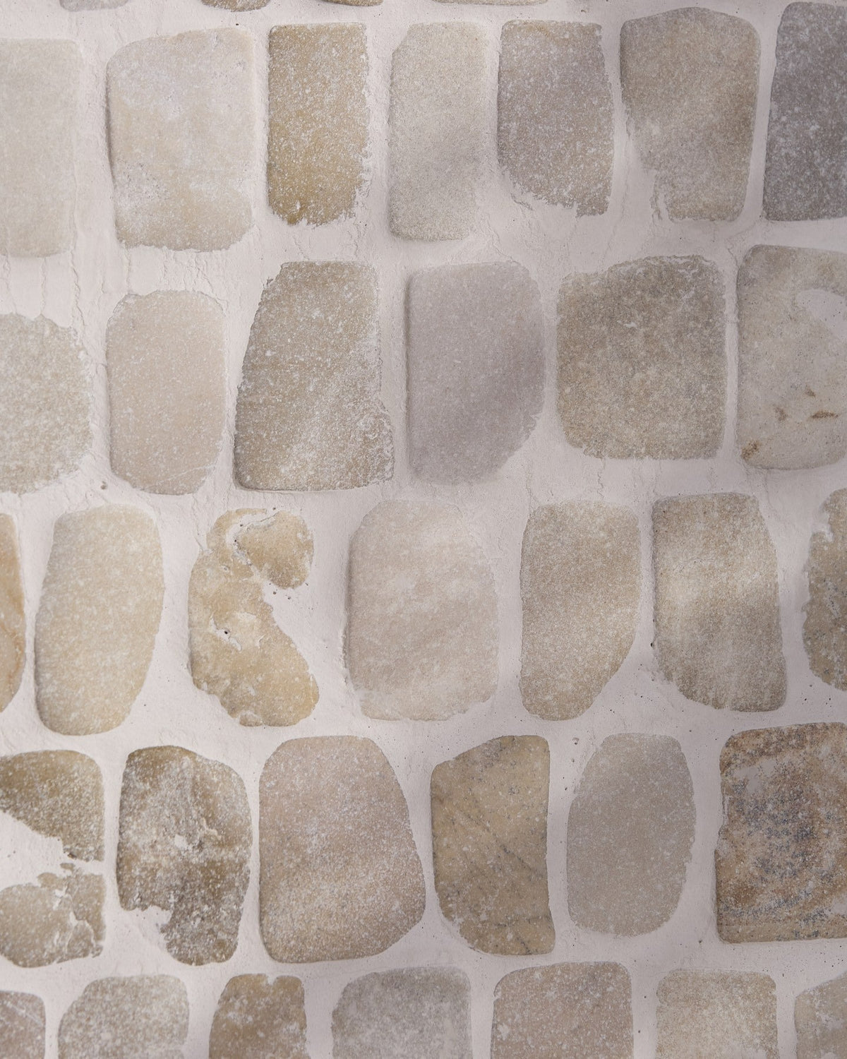 Ca’ Pietra Enso Cobble Mosaic Strip Sand — official gallery image 4