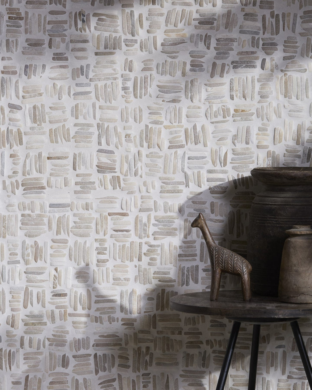 Ca’ Pietra Enso Mosaic Organic Basketweave — official gallery image 3