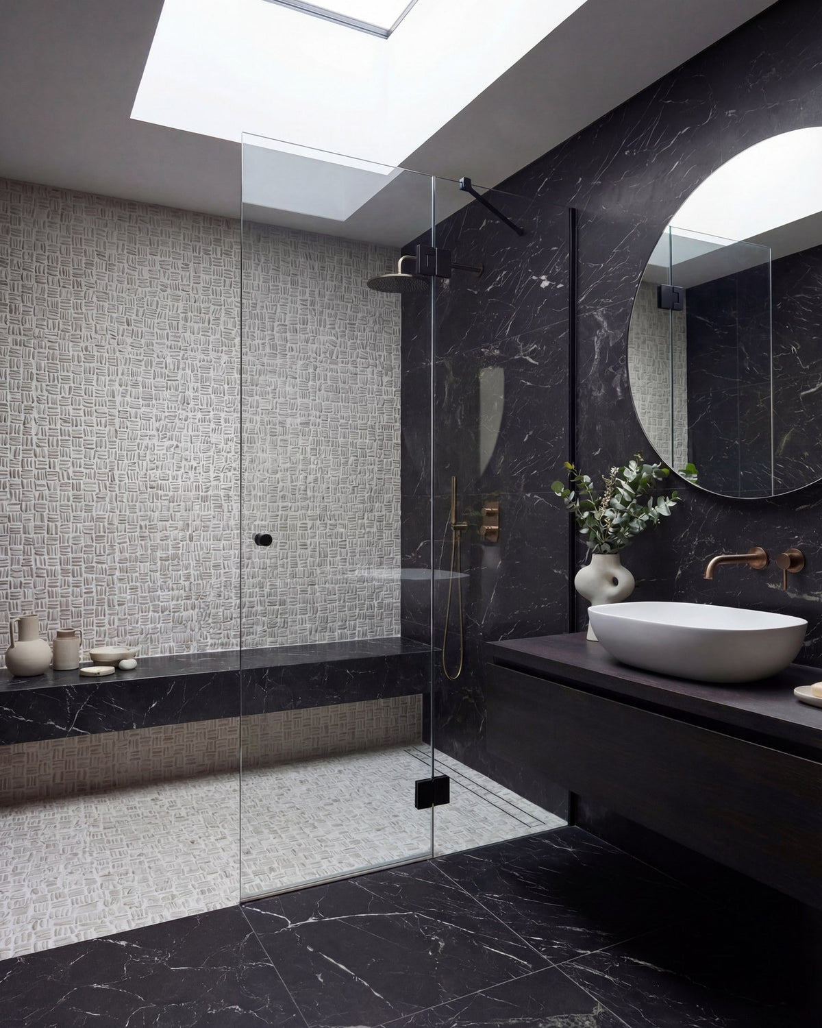 Ca’ Pietra Enso Mosaic Organic Basketweave — official gallery image 5