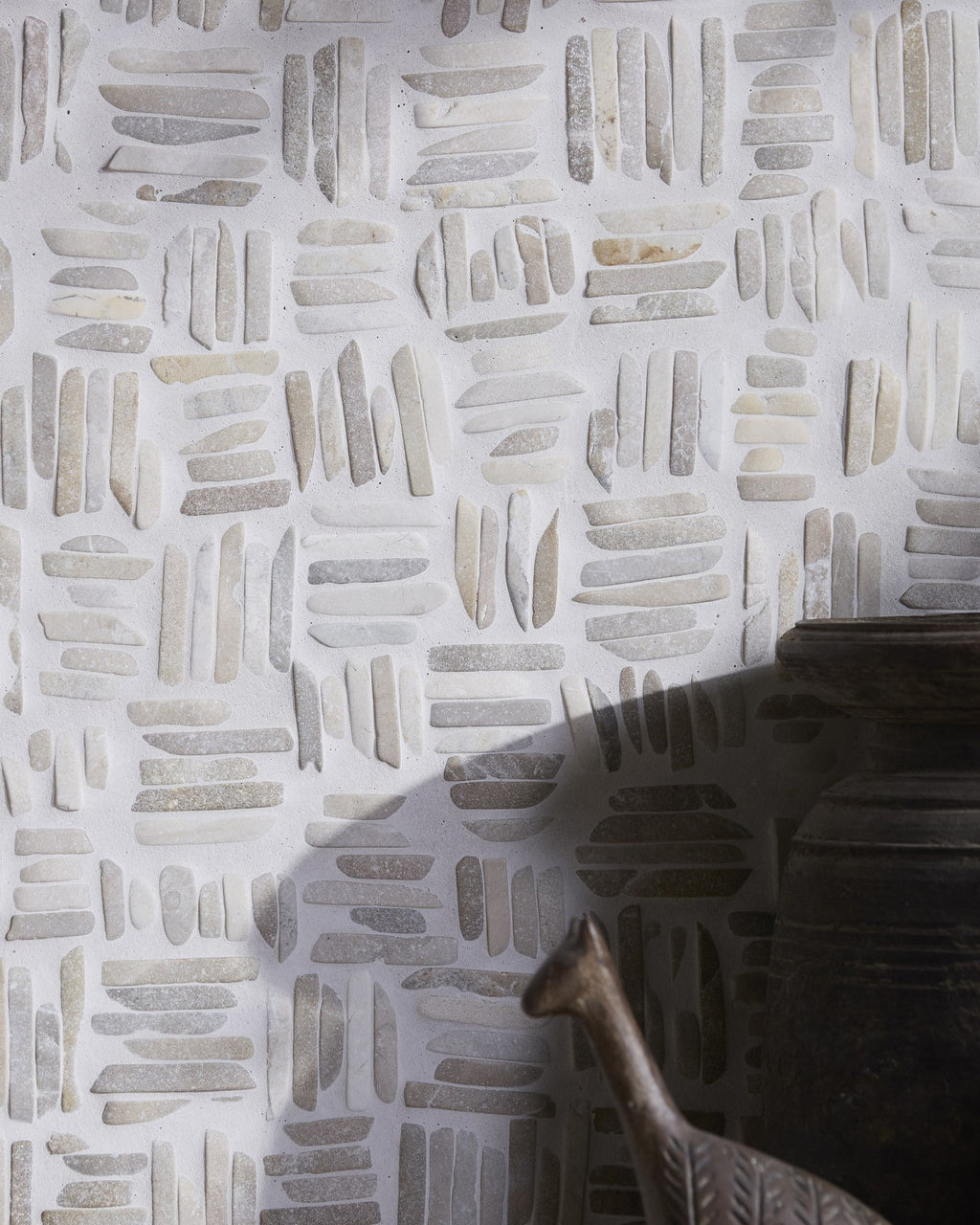 Ca’ Pietra Enso Mosaic Organic Basketweave — official gallery image 6