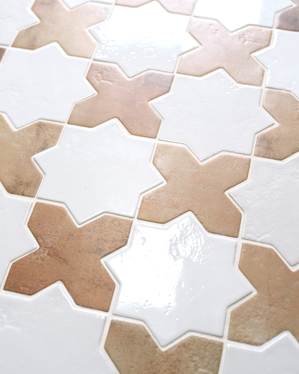 Ca’ Pietra Fez Porcelain Cross Cotto — official gallery image 1
