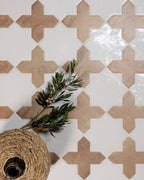 Ca’ Pietra Fez Porcelain Cross Cotto — official gallery image 2