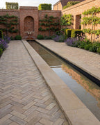 Ca’ Pietra Flanders Buff Tumbled Clay Pavers — official gallery image 4