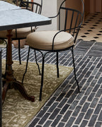Ca’ Pietra Flanders Charcoal Tumbled Clay Pavers — official gallery image 5