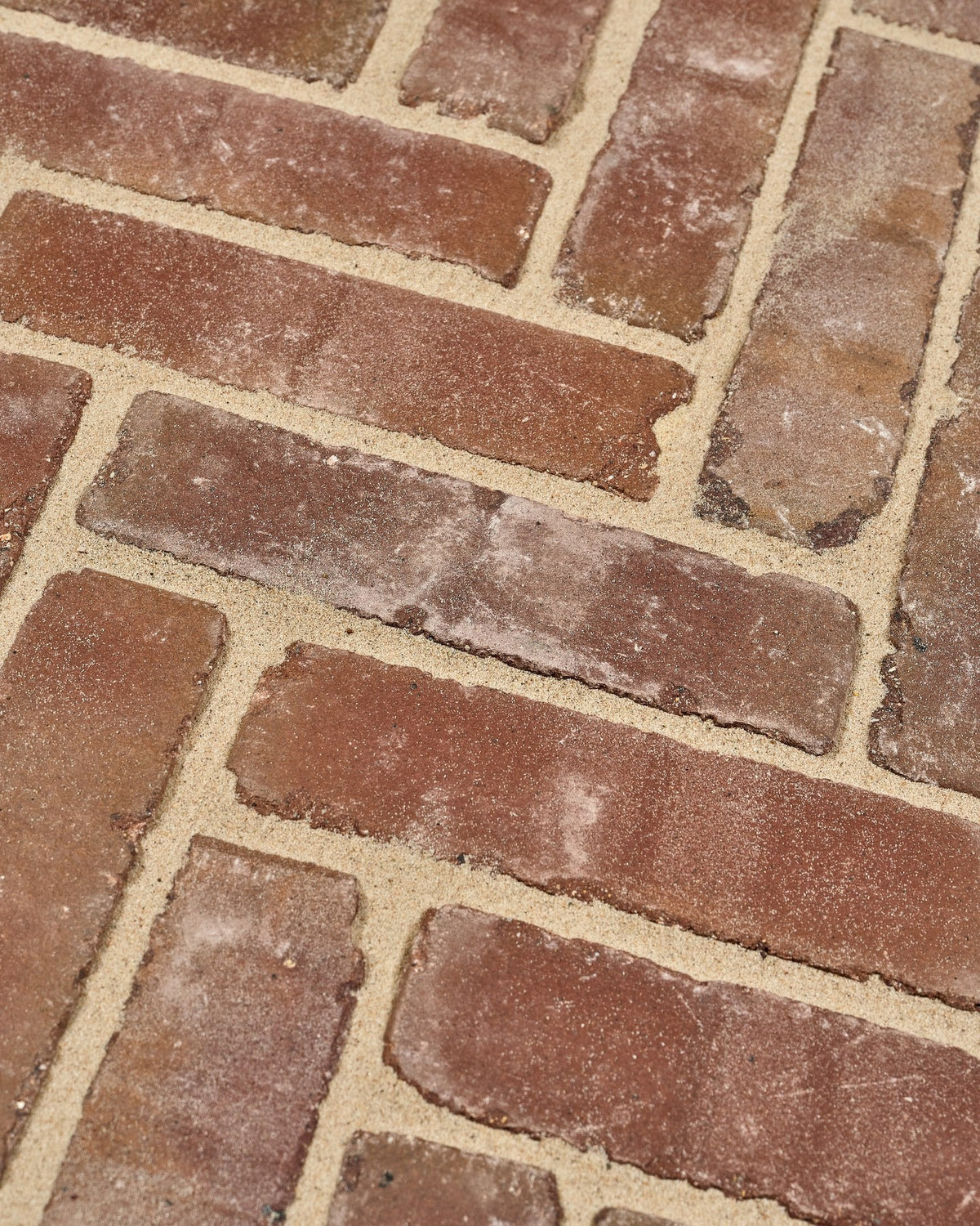 Ca’ Pietra Flanders Warm Russet Tumbled Clay Pavers — official gallery image 5