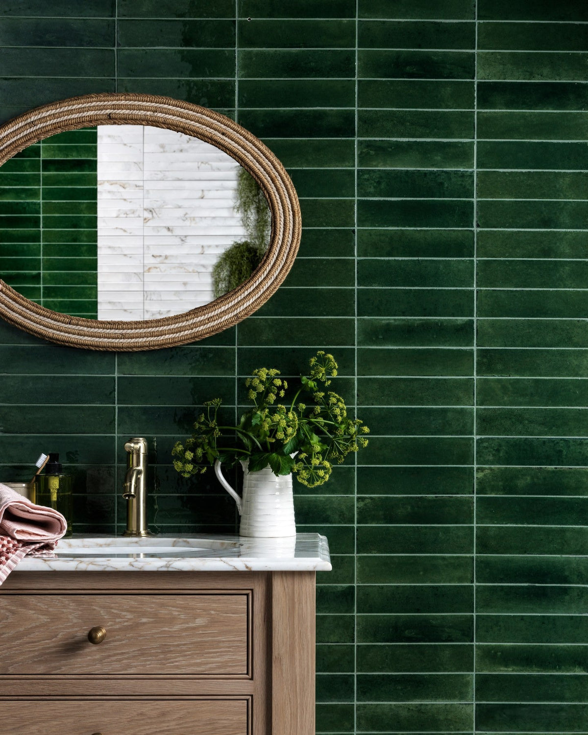 Ca’ Pietra Foundry Novo Porcelain Irish Green — official gallery image 1