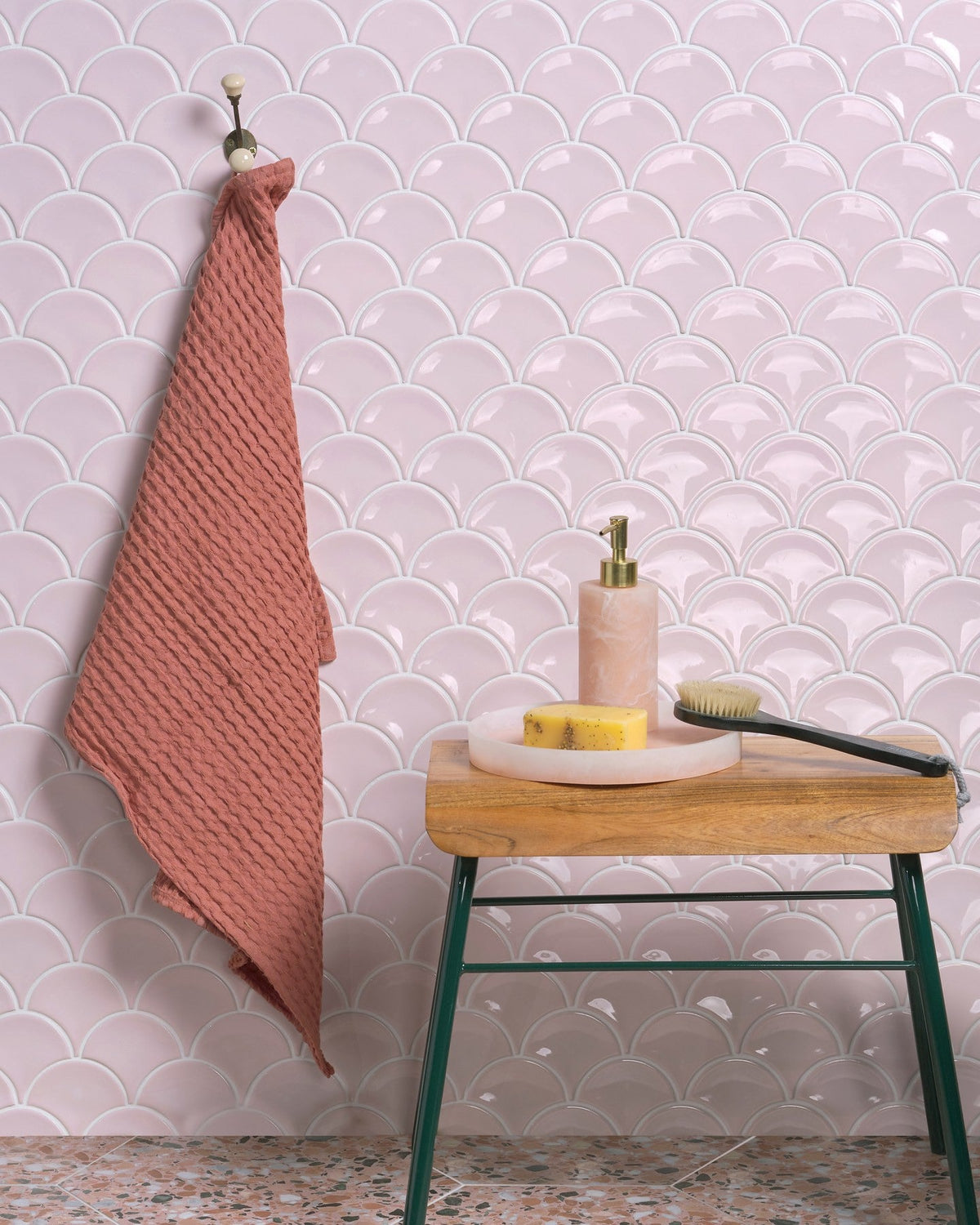 Ca’ Pietra Gelato Porcelain Mosaic Cotton Candy — official gallery image 1
