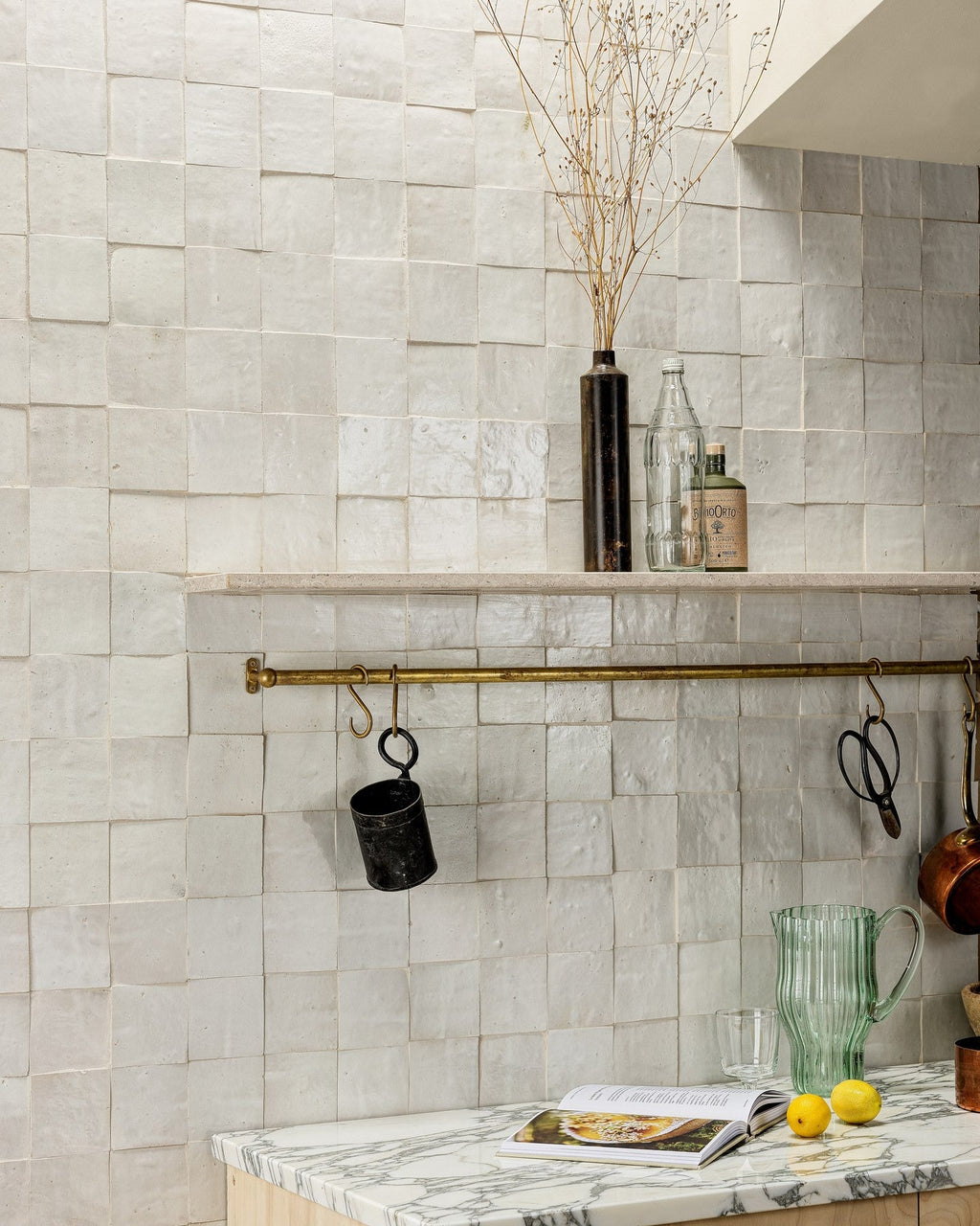 Ca’ Pietra Handmade White Zellige Gloss — official gallery image 4