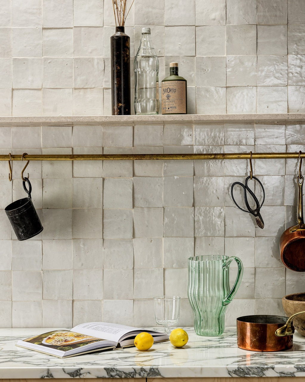 Ca’ Pietra Handmade White Zellige Gloss — official gallery image 6