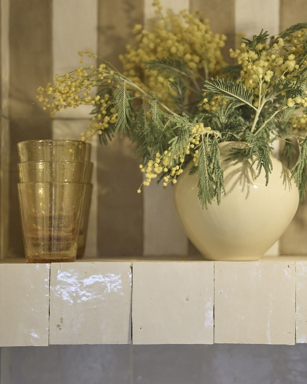 Ca’ Pietra Handmade White Zellige Gloss — official gallery image 11