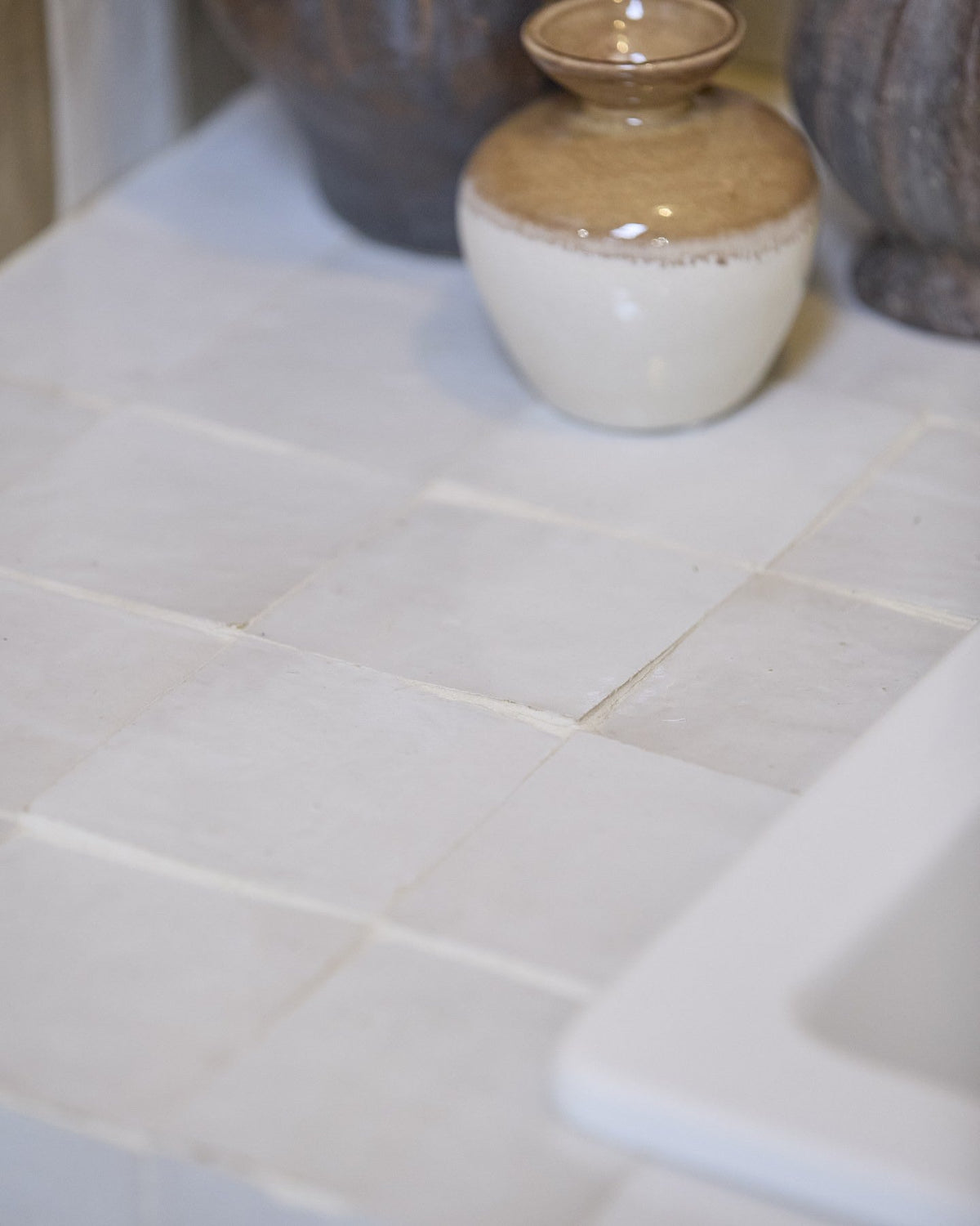 Ca’ Pietra Handmade White Zellige Gloss — official gallery image 12