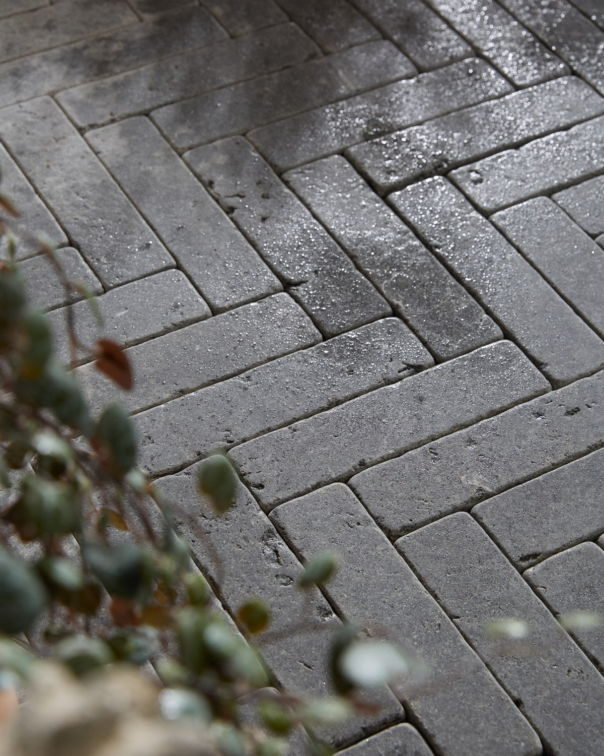 Ca’ Pietra Hazlebury Limestone Tumbled & Etched Klinkers — official gallery image 9