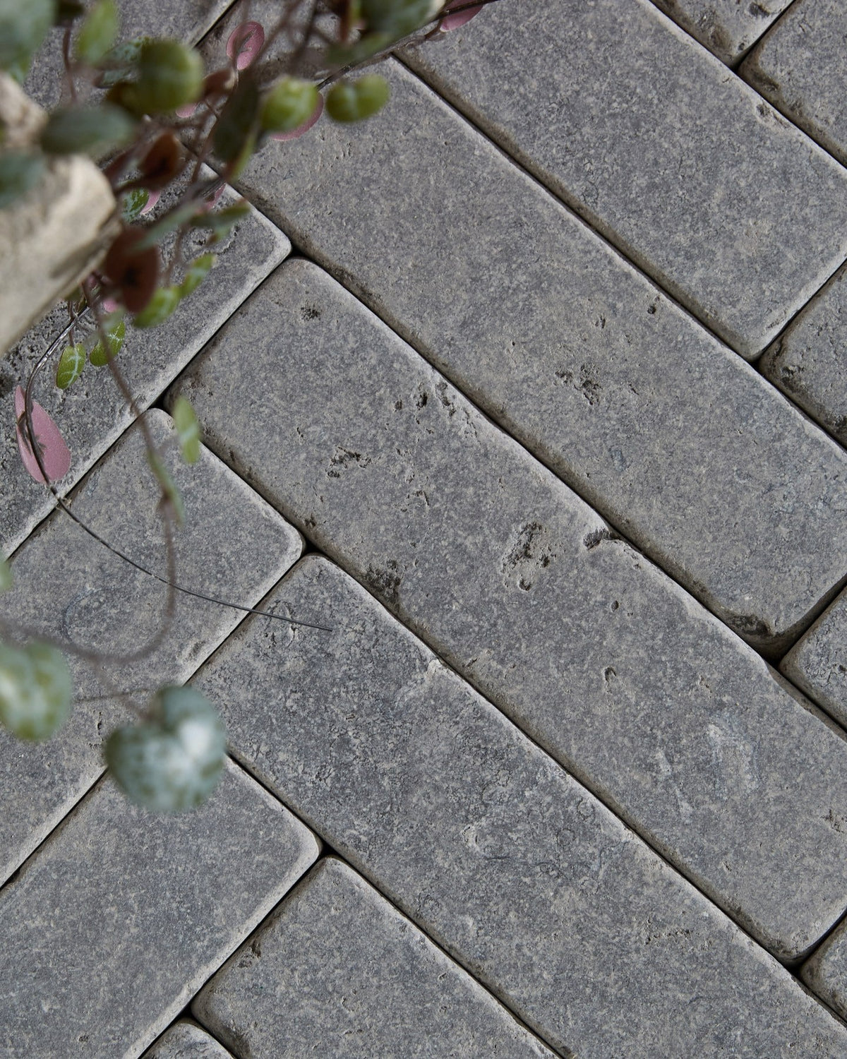 Ca’ Pietra Hazlebury Limestone Tumbled & Etched Klinkers — official gallery image 11